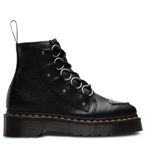 Dr. Martens | Shoes | Dr Martens Farylle Chunky Leather Boots 7 | Poshmark